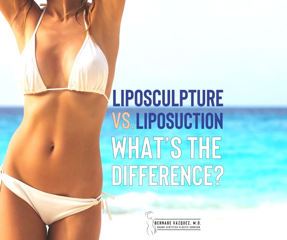 liposuction and liposculpture; What's the difference